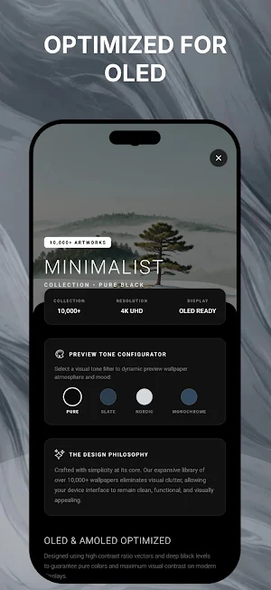 Minimalist Wallpapers Screenshot 2