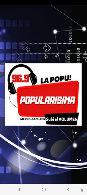 Popularisima FM Merlo San Luis Screenshot 0