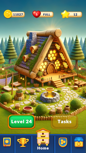 Hexa Match - Honey Town Screenshot 1