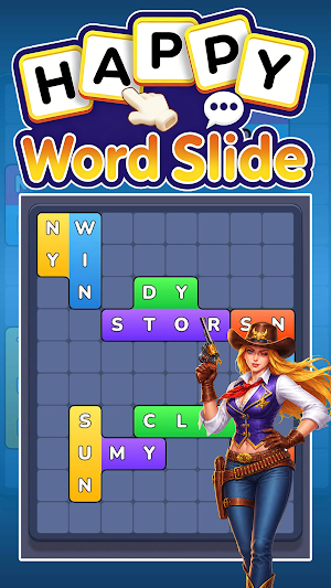 Happy Word Slide Game Screenshot 2