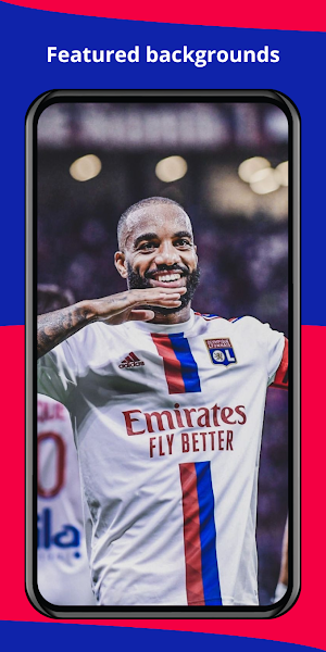 Olympique Lyon Wallpaper Screenshot 0