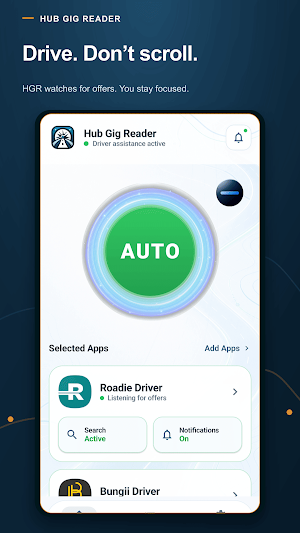 Hub Gig Reader: Gig Alerts Screenshot 0