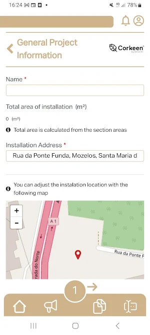 Corkeen App Screenshot 0