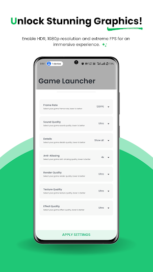 GFX Game Launcher - 4x Faster Screenshot 2