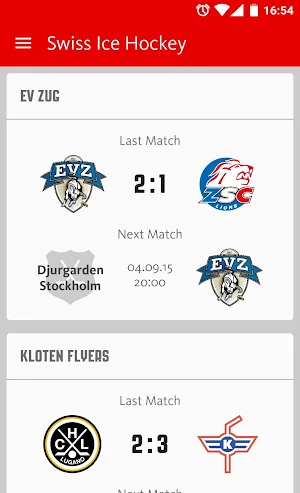 Swiss Ice Hockey Screenshot 0
