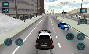 Fast Police Car Driving 3D Screenshot 0