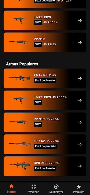 Novo Meta Warzone Loadouts BR Screenshot 2