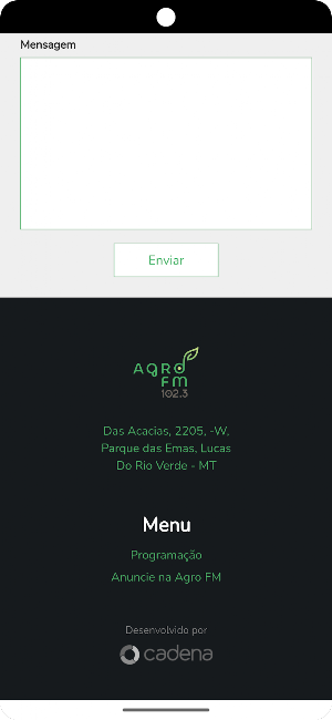 Agro FM Screenshot 1