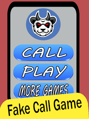 Fake call From Scary panda Screenshot 0