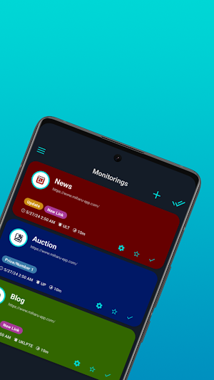 Miharu – Website Monitor Screenshot 1