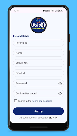 UbitPay Screenshot 1