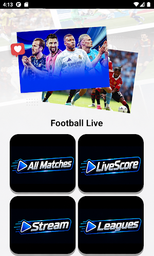 SportzFy Live Football TV HD Screenshot 1