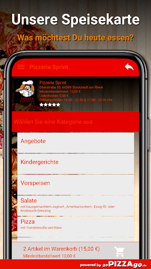 Pizzeria Sprint Screenshot 3