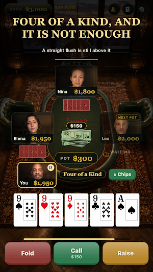 Face32: Draw Poker Screenshot 3