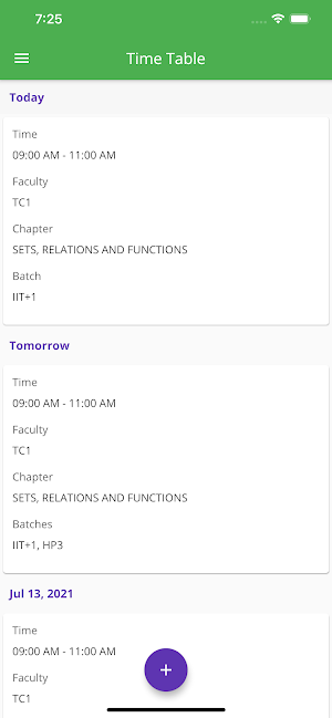 RAYS CourseTrack Screenshot 1