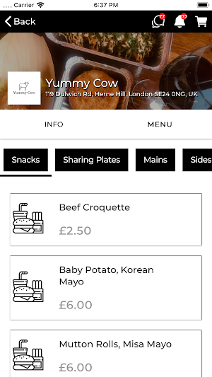 Yummy Cow Brixton Screenshot 2