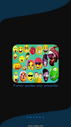 Funny quotes and proverbs app Screenshot 1