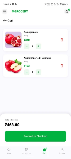 MGROCERY Screenshot 1