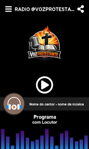 RÁDIO @Voz Protestante Screenshot 1