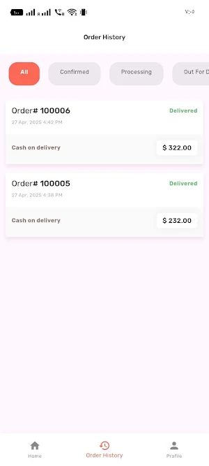 DineHub Driver Screenshot 1