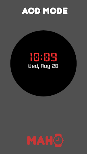 MAHO004 Wear OS Watch Face Screenshot 3