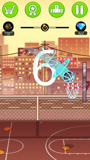 Basketball serial shooter Screenshot 2