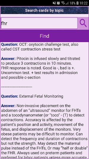 Obstetrical nursing Exam Prep: Screenshot 3