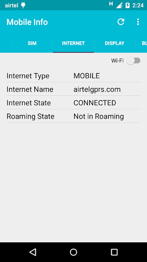 Mobile Information Screenshot 2
