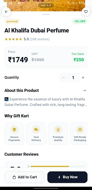 Gift Kart Screenshot 0