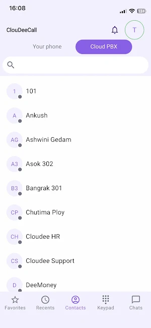 ClouDeeCall Screenshot 1