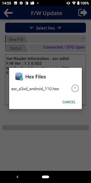 AsFWUpdater Screenshot 2