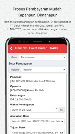 Rindu Haji Umrah DHM Travel Screenshot 3