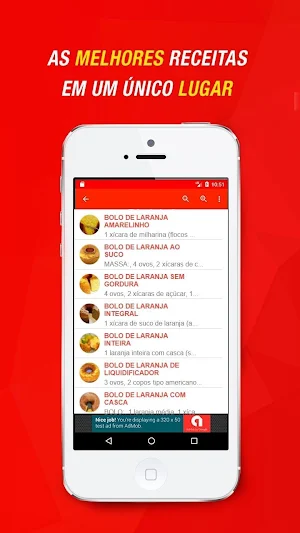 Receitas de Bolo de Laranja Screenshot 3