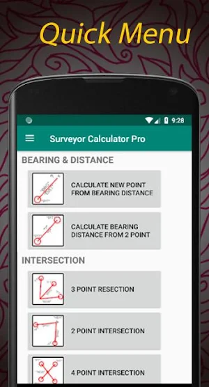 Surveyor Calculator Pro Screenshot 2
