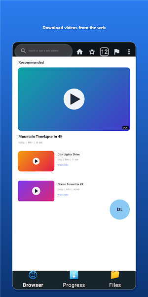Video Downloader LBCX Screenshot 0