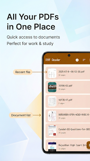 PDF Reader: Merge, Split Tools Screenshot 2