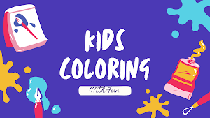 Cute Kids Coloring Game: 4-10y Screenshot 0