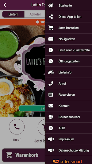 Latti's Food House Screenshot 2