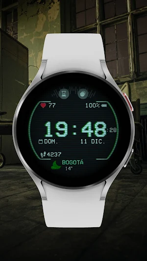 VCR Digits Watch Face Screenshot 1