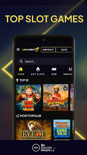 Lad Casino - Mobile Casino App Screenshot 1