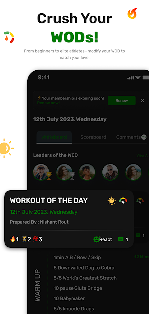 OSAAT Fitness Screenshot 2