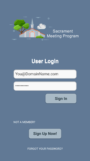 Sacrament Meeting Program (LDS) Screenshot 0