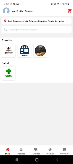 Delivery App Suministros Screenshot 0