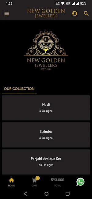 NEW GOLDEN JEWELLERS Screenshot 1