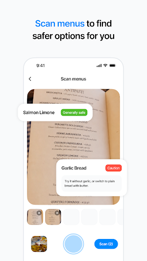 Zota Health: FODMAP Scan & IBS Screenshot 3