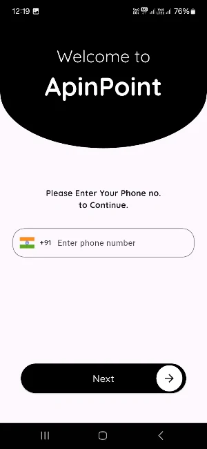 Apinpoint app Screenshot 0