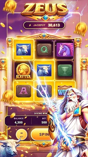 Lucky Zeus Slot Screenshot 1