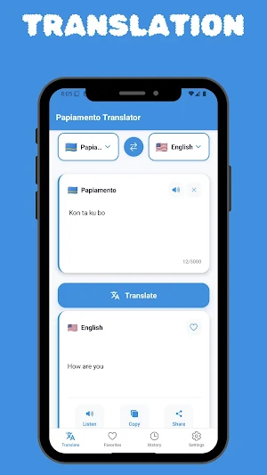 Papiamento Translator Screenshot 0