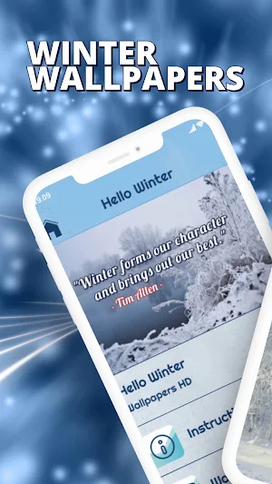 Winter Live Wallpapers HD Screenshot 0