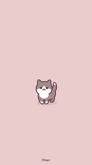 카카오톡 테마 - 블랙 턱시도 냥이 (카톡테마) Screenshot 0